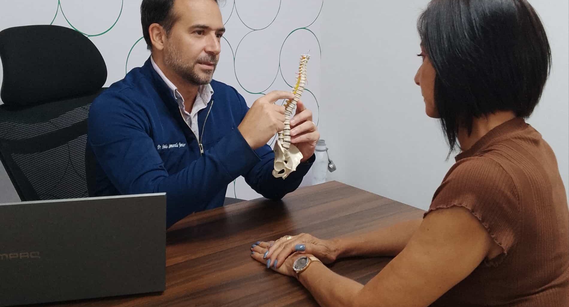 foto de diagnóstico da protrusão discal