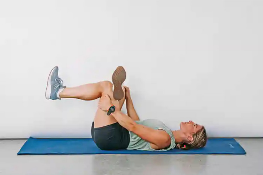 foto de exercícios para o nervo ciático