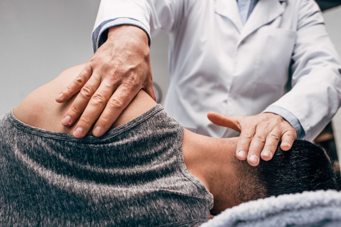 foto de cervicobraquialgia