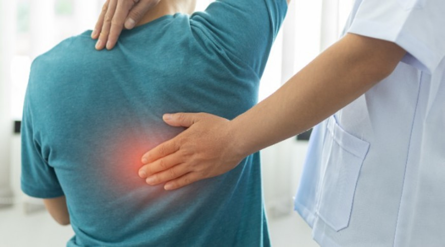 foto de tratamento para coluna inflamada