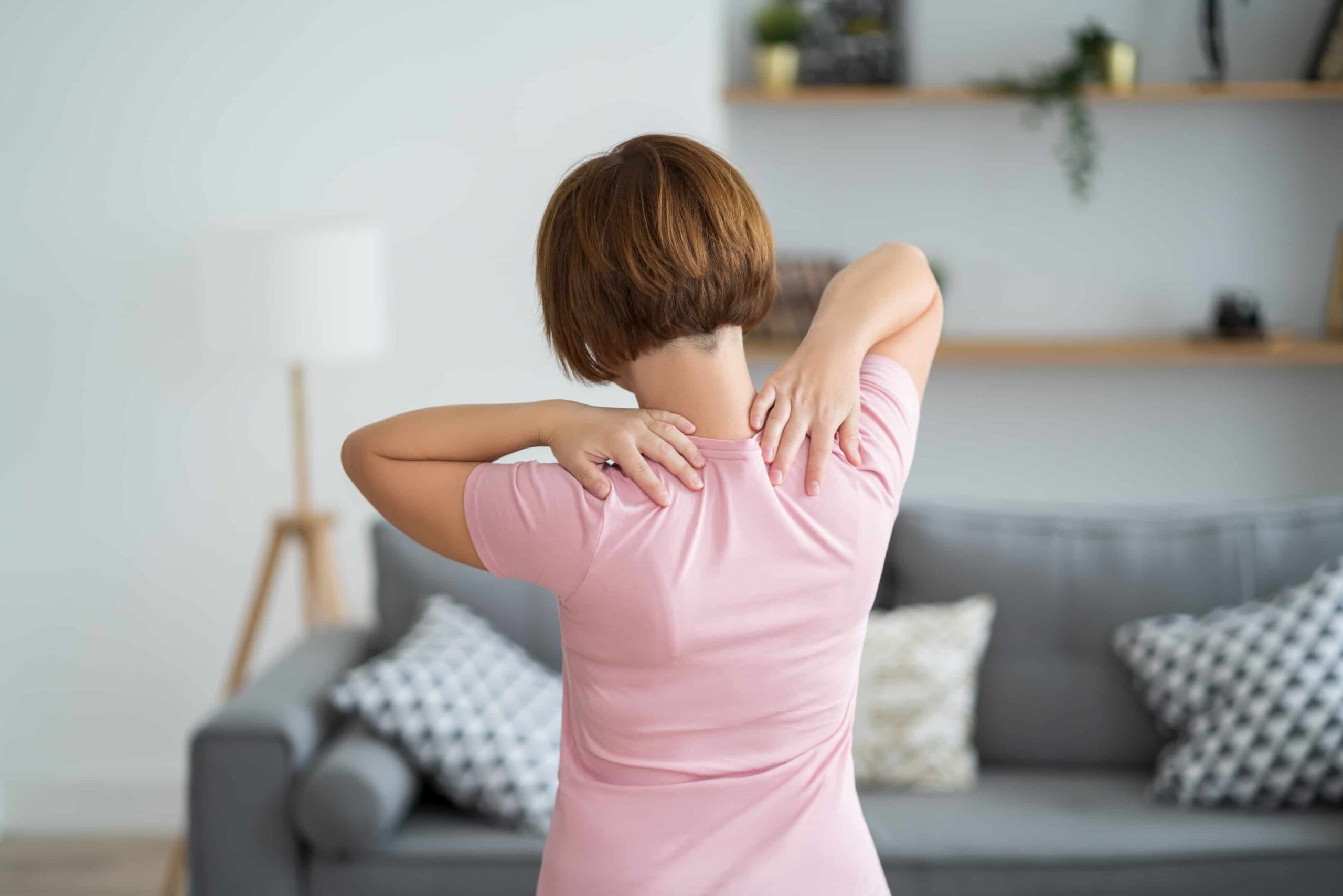 foto da coluna cervical