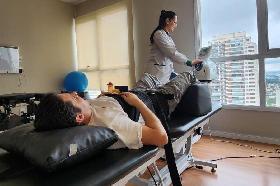 foto de choquinho fisioterapia