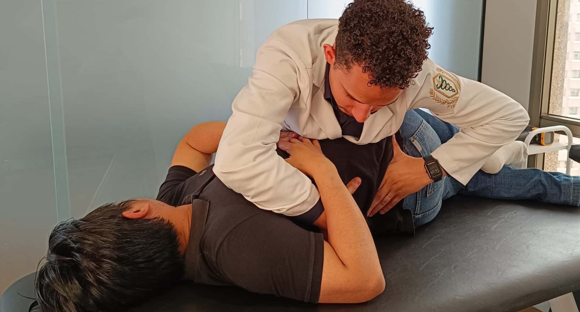 foto de tratamento de fissura do ânulo fibroso