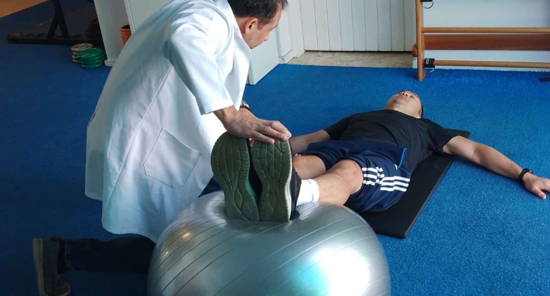 foto de tratamento fisioterapeutico
