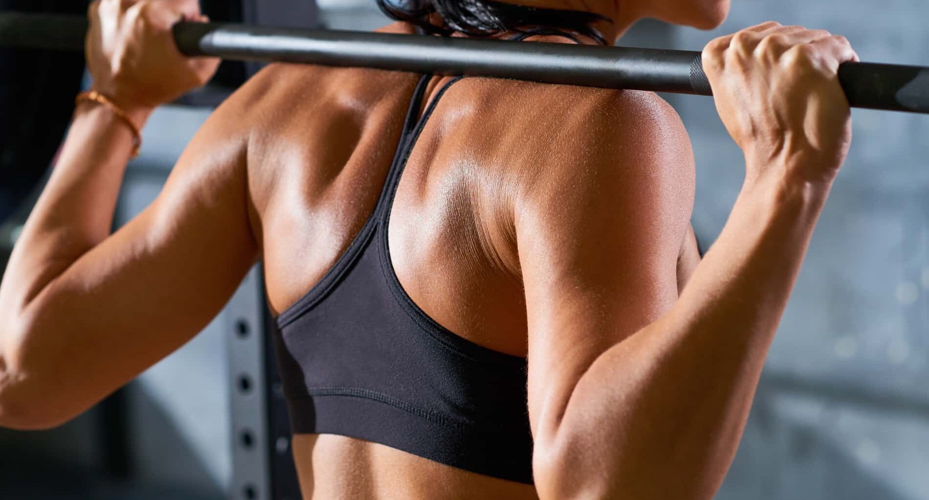foto de musculatura das costas