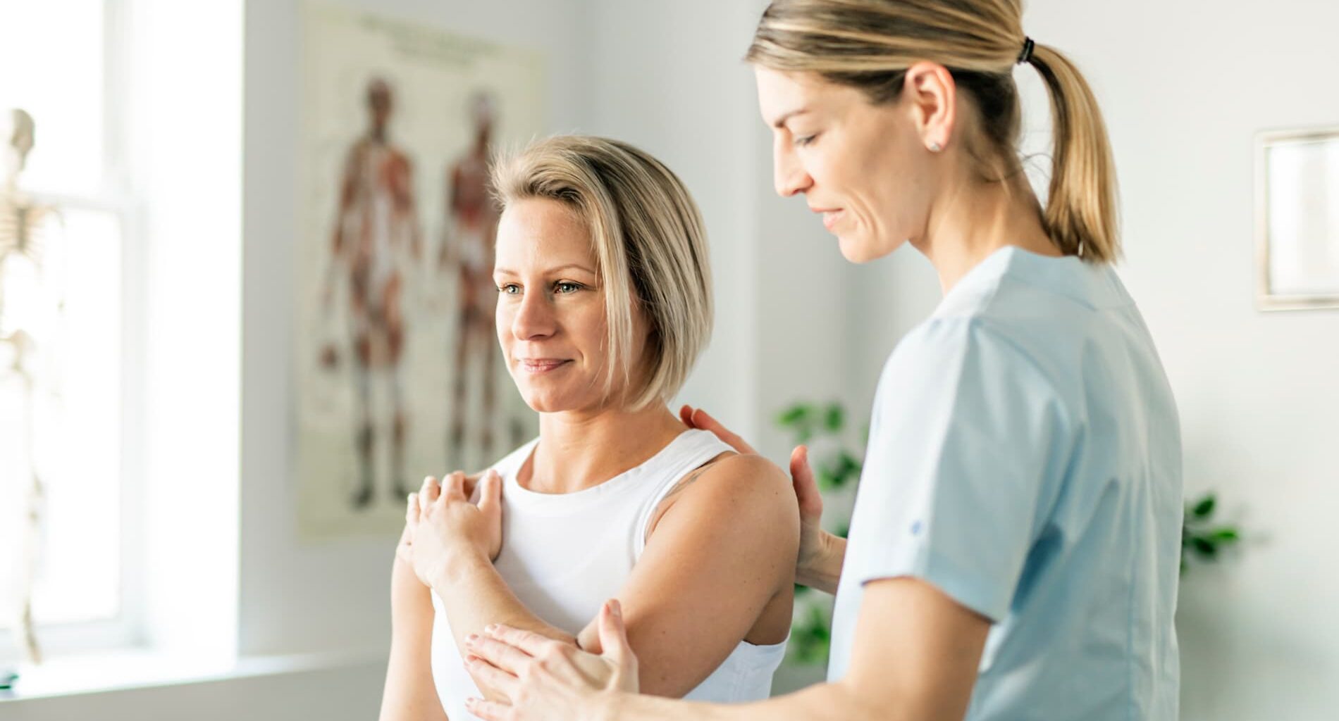 foto de fisioterapia para ombro