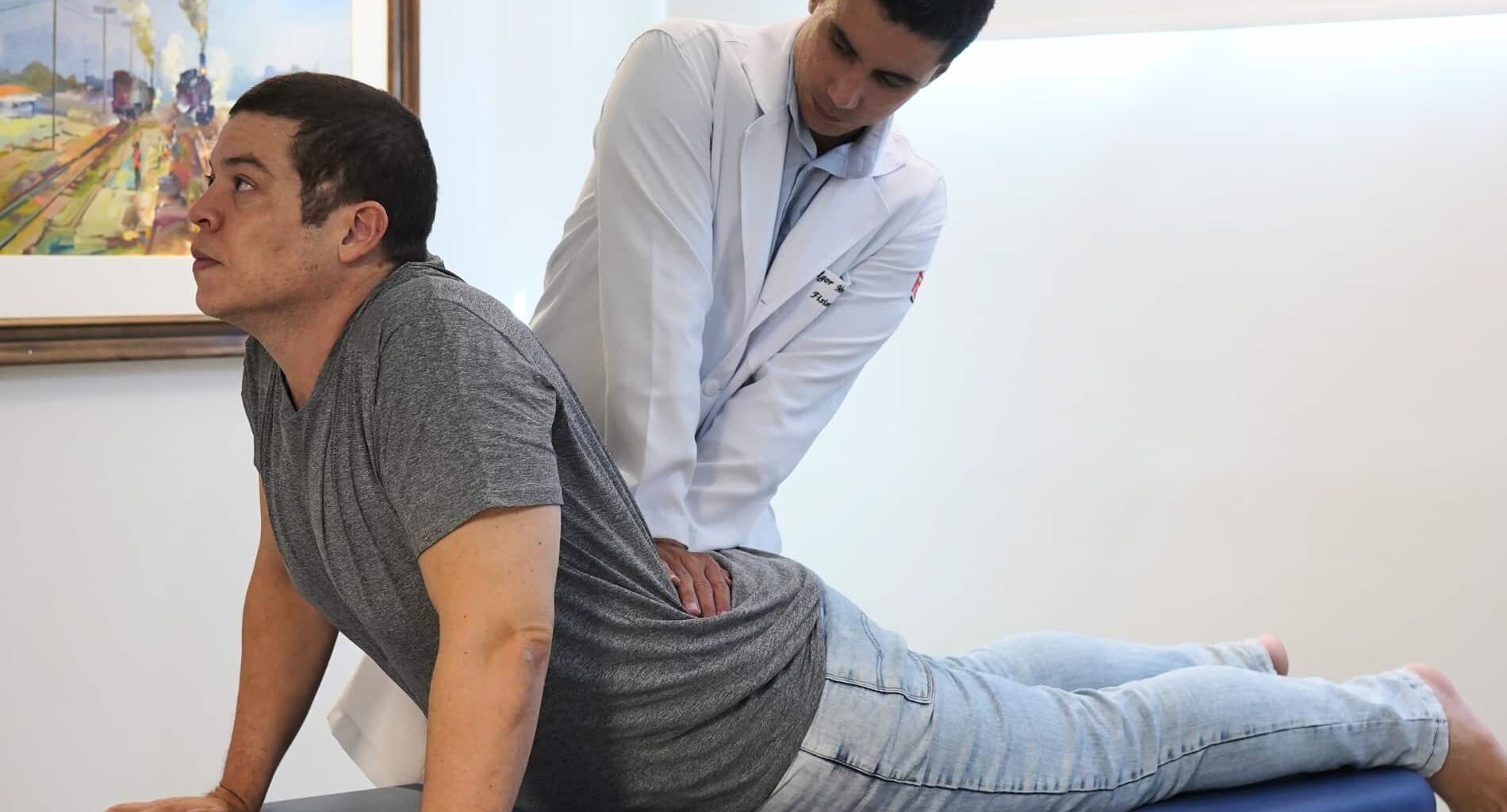 foto de como é o tratamento do itc vertebral
